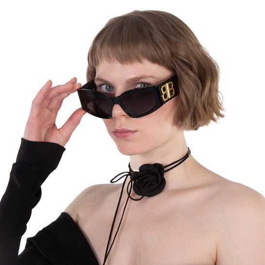 Balenciaga Gray Cat Eye Ladies Sunglasses