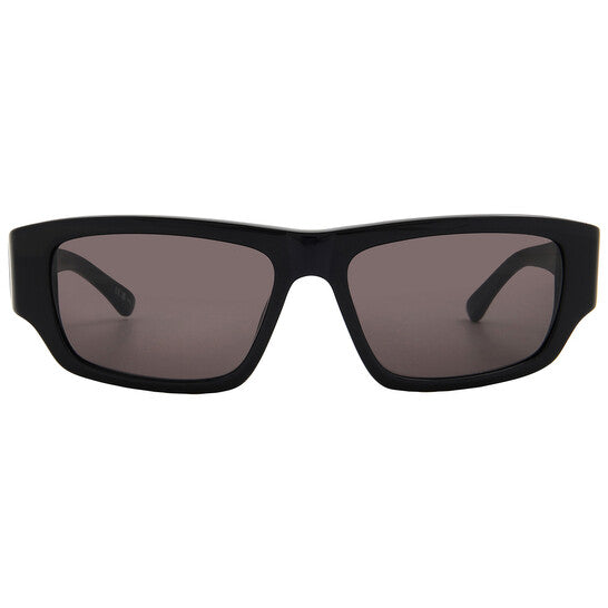 Balenciaga Grey Pilot Men's Sunglasses