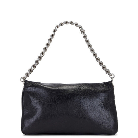 Balenciaga Medium BB Soft Flap Leather Shoulder Bag
