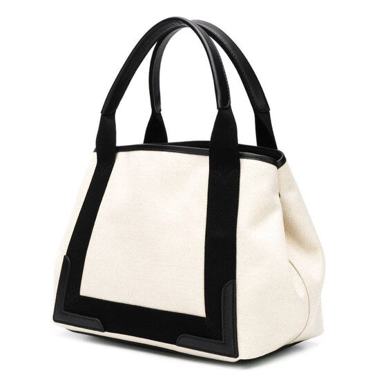 Balenciaga Small Navy Cabas Tote Bag