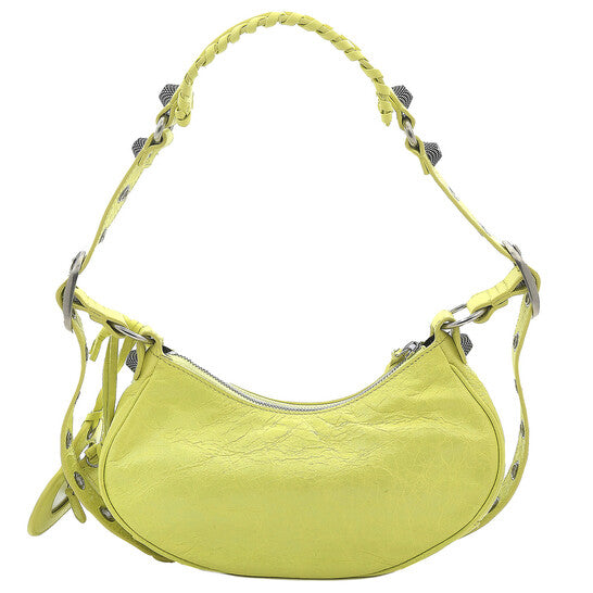 Balenciaga Yellow Le Cagole XS Shoulder Bag