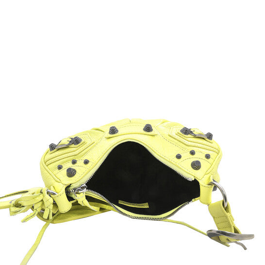 Balenciaga Yellow Le Cagole XS Shoulder Bag