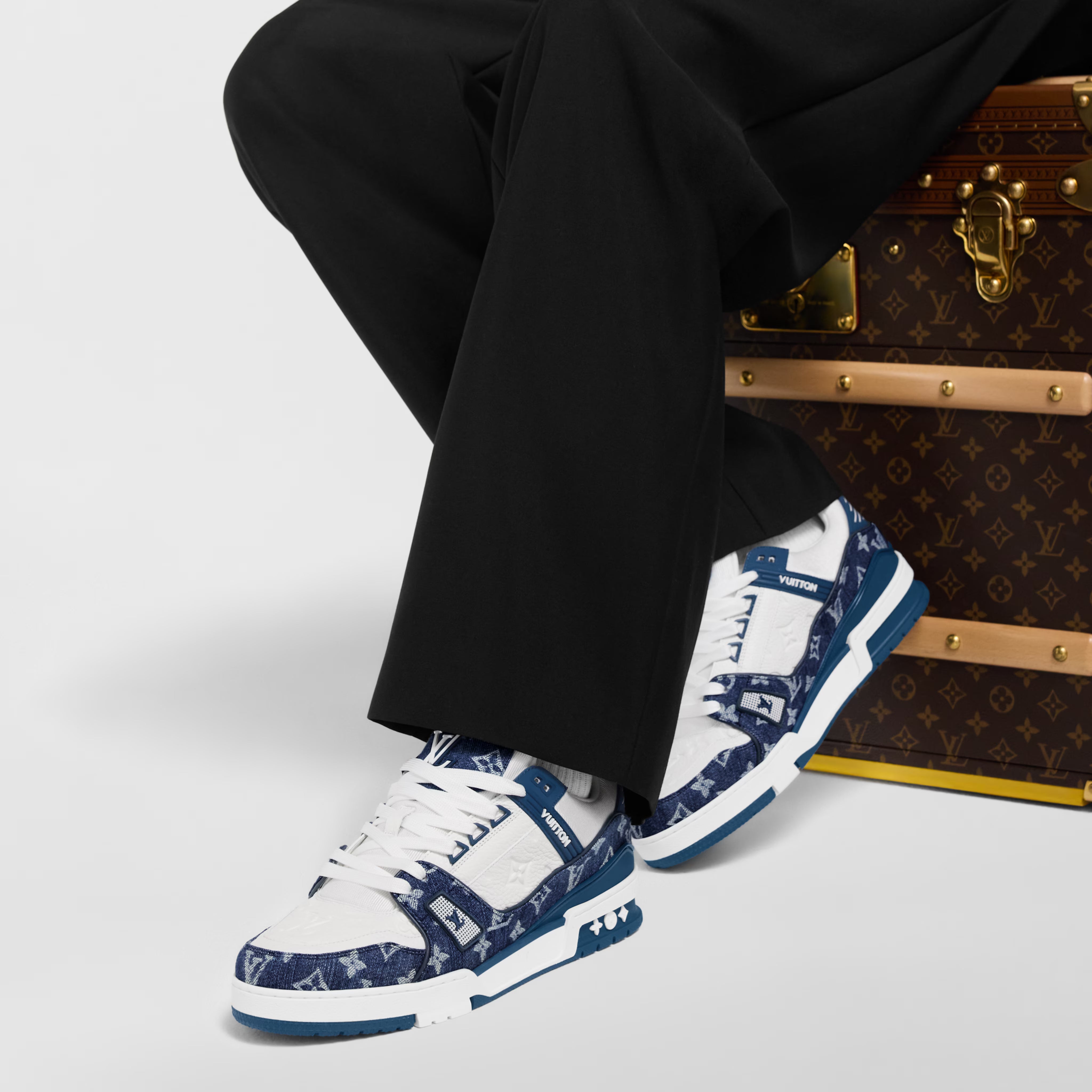 Louis Vuitton Trainer Sneaker – Blue