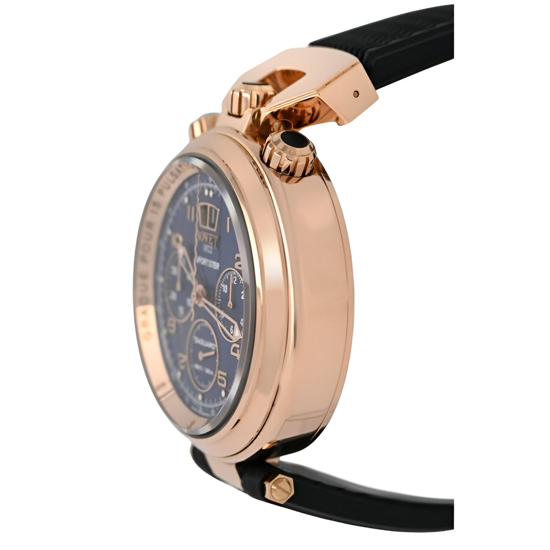 Bovet  Sportster Chronograph Automatic Blue Dial Men's Watch