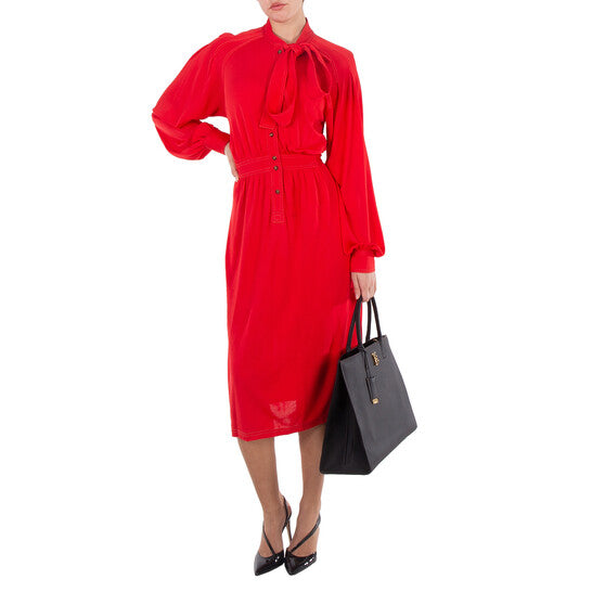 Burberry Black Grainy Leather Medium Frances Bag