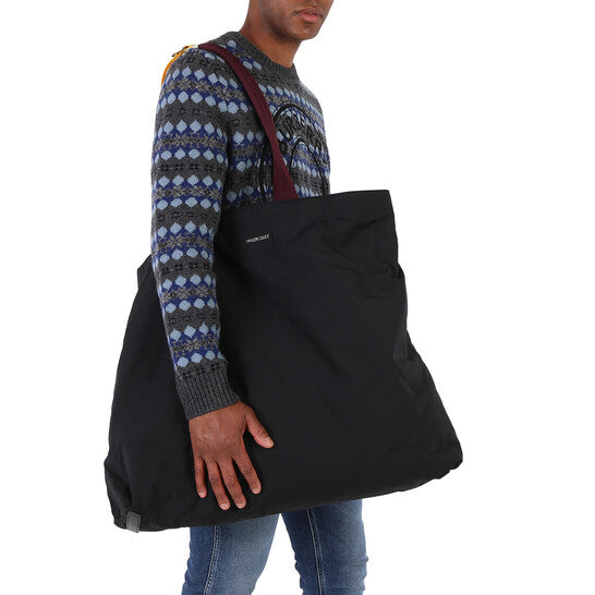 Burberry Black Technical Astra Messenger  Bag