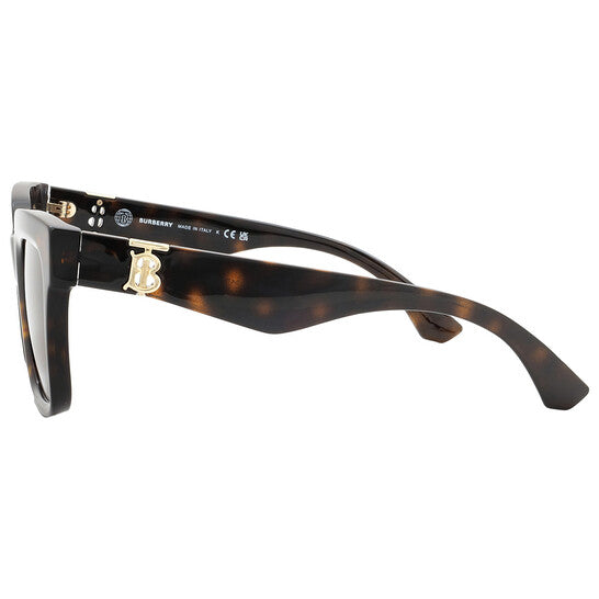 Burberry Brown Square Ladies Sunglasses