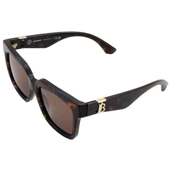 Burberry Brown Square Ladies Sunglasses