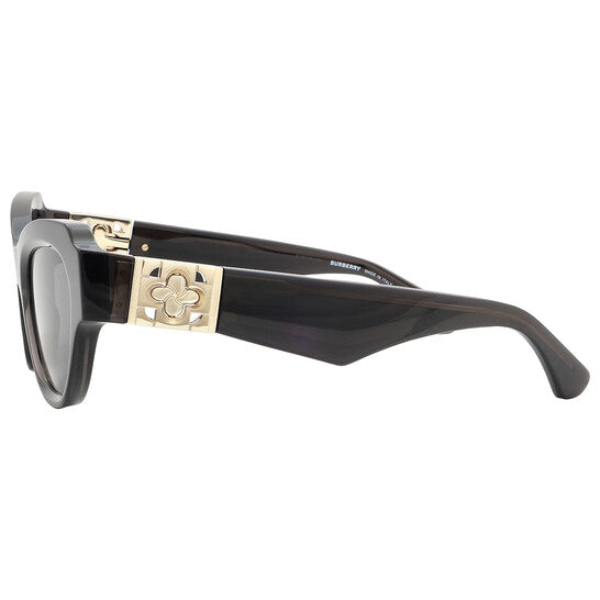 Burberry Dark Grey Cat Eye Ladies Sunglasses