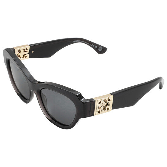 Burberry Dark Grey Cat Eye Ladies Sunglasses