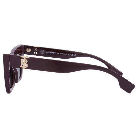 Burberry Dark Grigio Cat Eye Ladies Sunglasses
