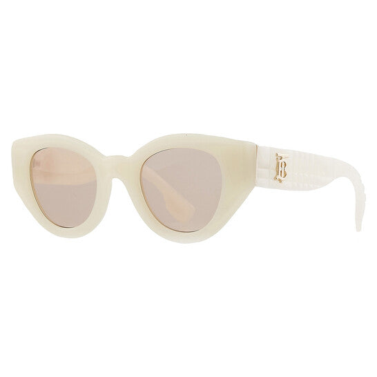 Burberry Meadow Light Brown Cat Eye Sunglasses