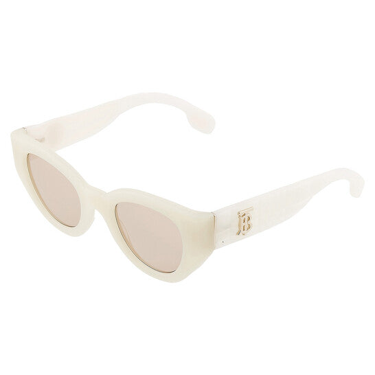 Burberry Meadow Light Brown Cat Eye Sunglasses