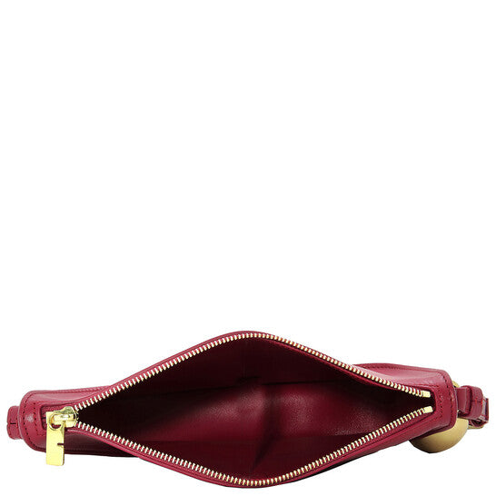 Burberry Mini Shield Sling Bell Charm Leather Shoulder Bag