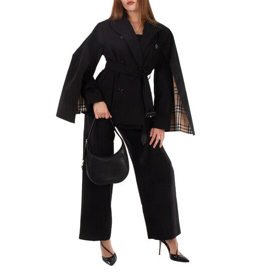 Burberry Small Chess Leather Shoulder Bag