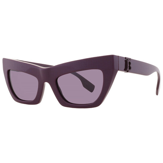 Burberry Violet Cat Eye Ladies Sunglasses