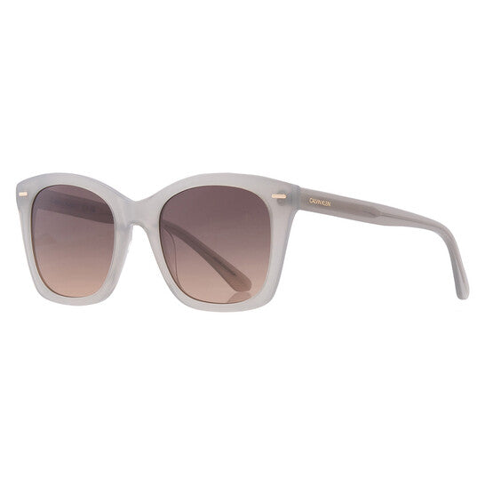 Calvin Klein  Brown Gradient Butterfly Ladies Sunglasses