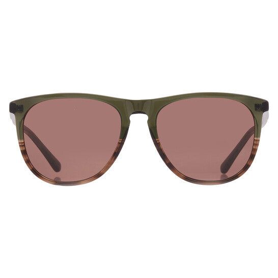 Calvin Klein Green Oval Men's Sunglasses