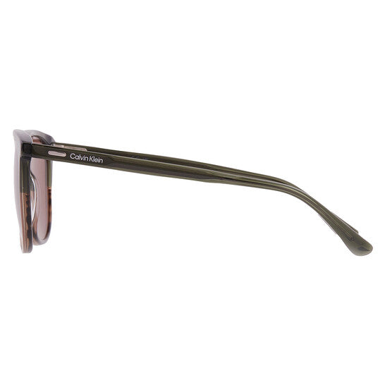 Calvin Klein Green Oval Men's Sunglasses