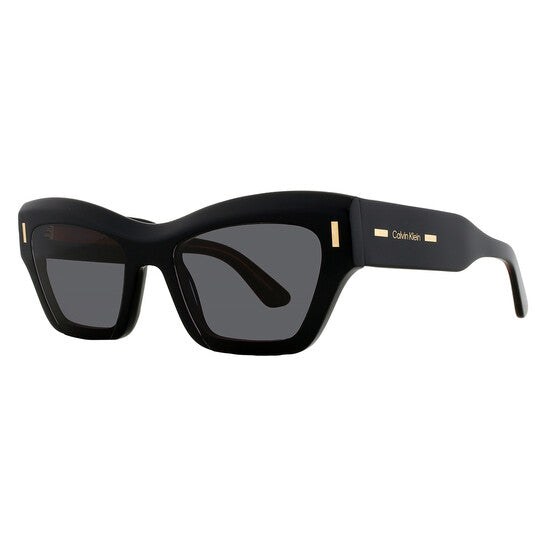 Calvin Klein  Grey Butterfly Ladies Sunglasses