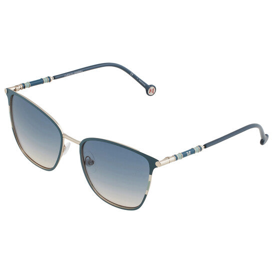 Carolina Herrera Brown Shaded Sport Ladies Sunglasses