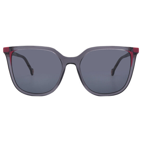 Carolina Herrera Grey Butterfly Ladies Sunglasses