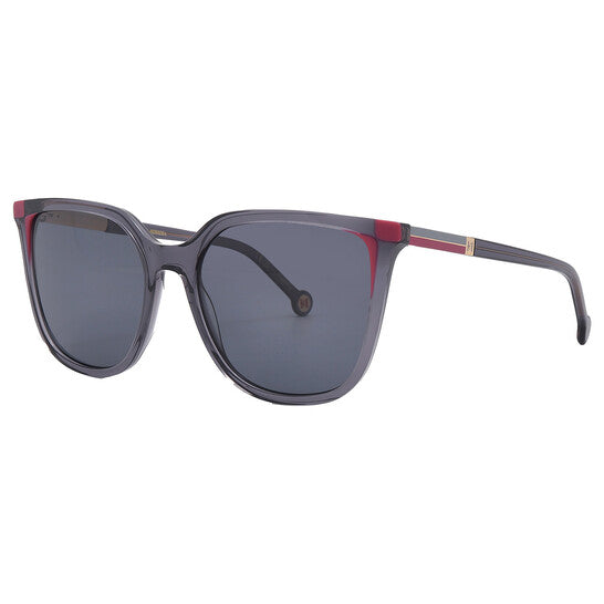 Carolina Herrera Grey Butterfly Ladies Sunglasses