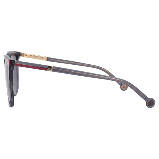 Carolina Herrera Grey Butterfly Ladies Sunglasses