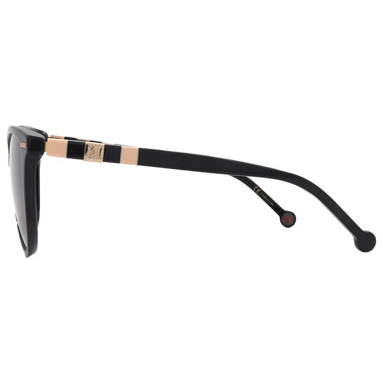 Carolina Herrera Grey Cat Eye Ladies Sunglasses