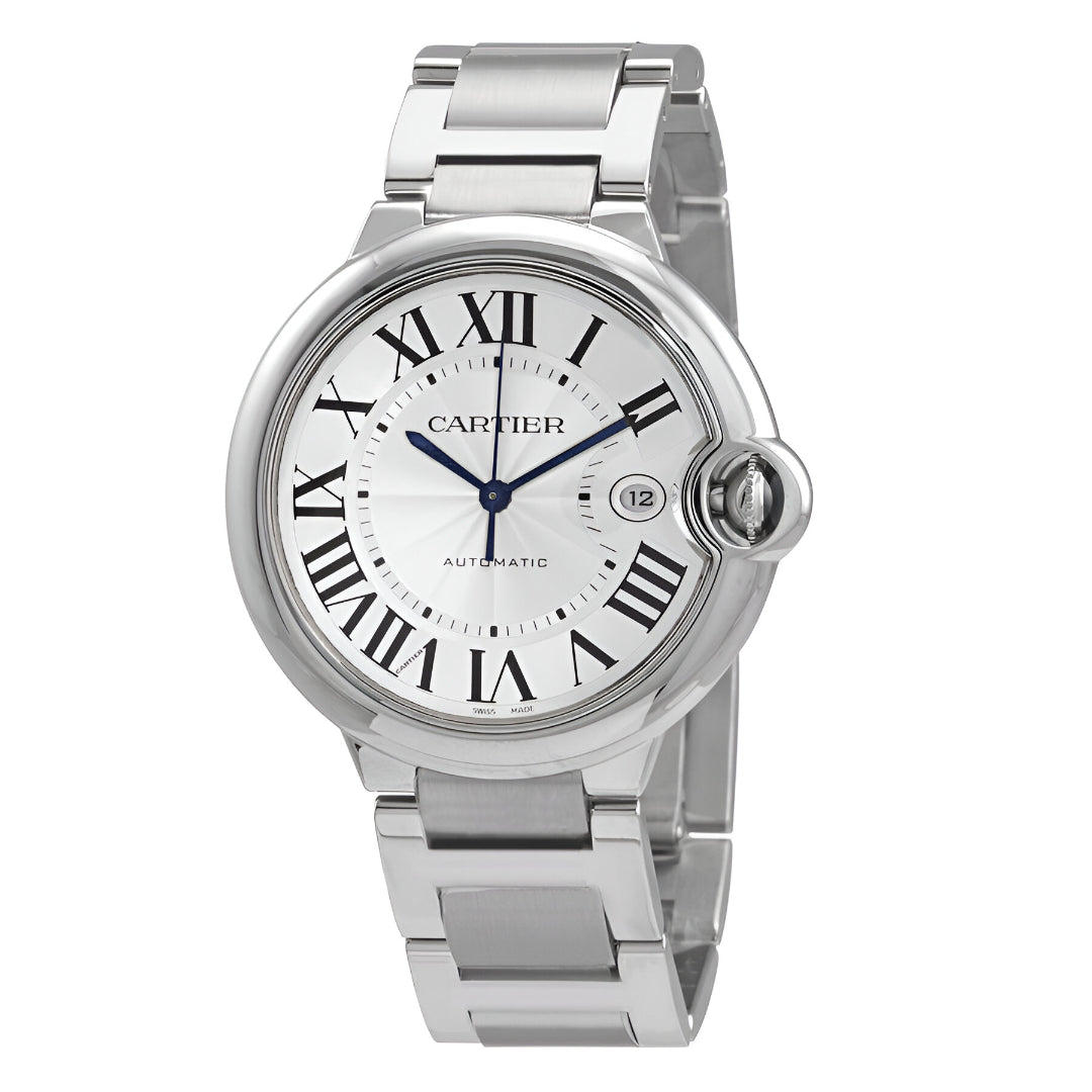 Cartier  Ballon Bleu 42 Automatic White Dial Unisex Watch