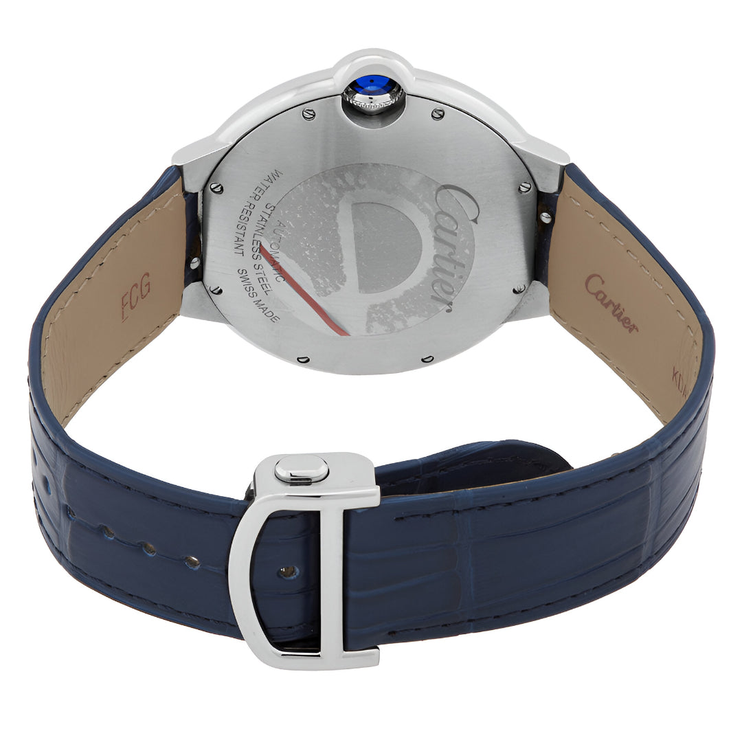 Cartier  Ballon Bleu Automatic Blue Dial Men's Watch wsbb0027