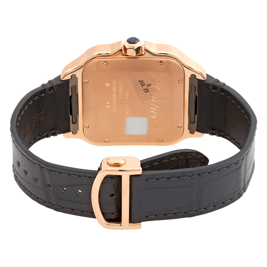 Cartier  Santos Automatic Silver Dial Men's Watch