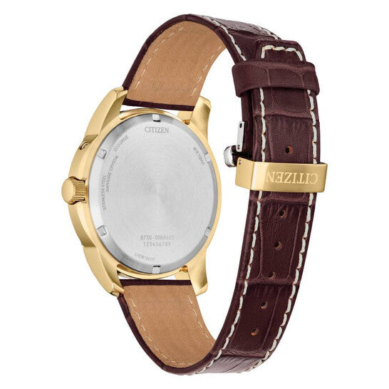 Citizen Calendrier Moon Phase Gold Dial Men's Watch