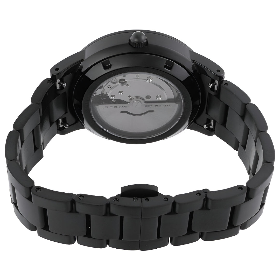 Daniel Wellington  Iconic Link Automatic Black Dial Watch