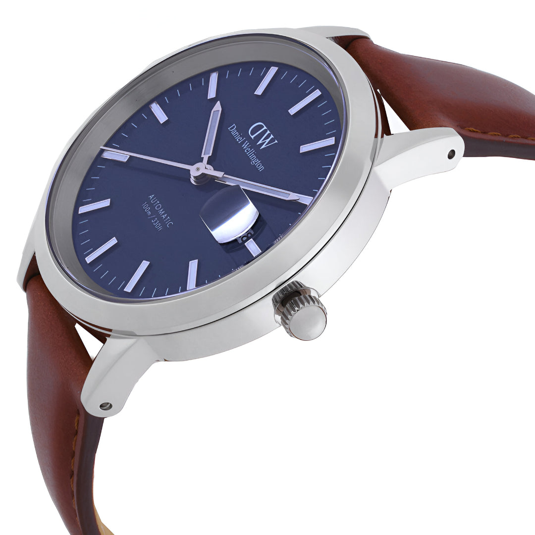 Daniel Wellington  Iconic St Mawes Automatic Blue Dial Watch