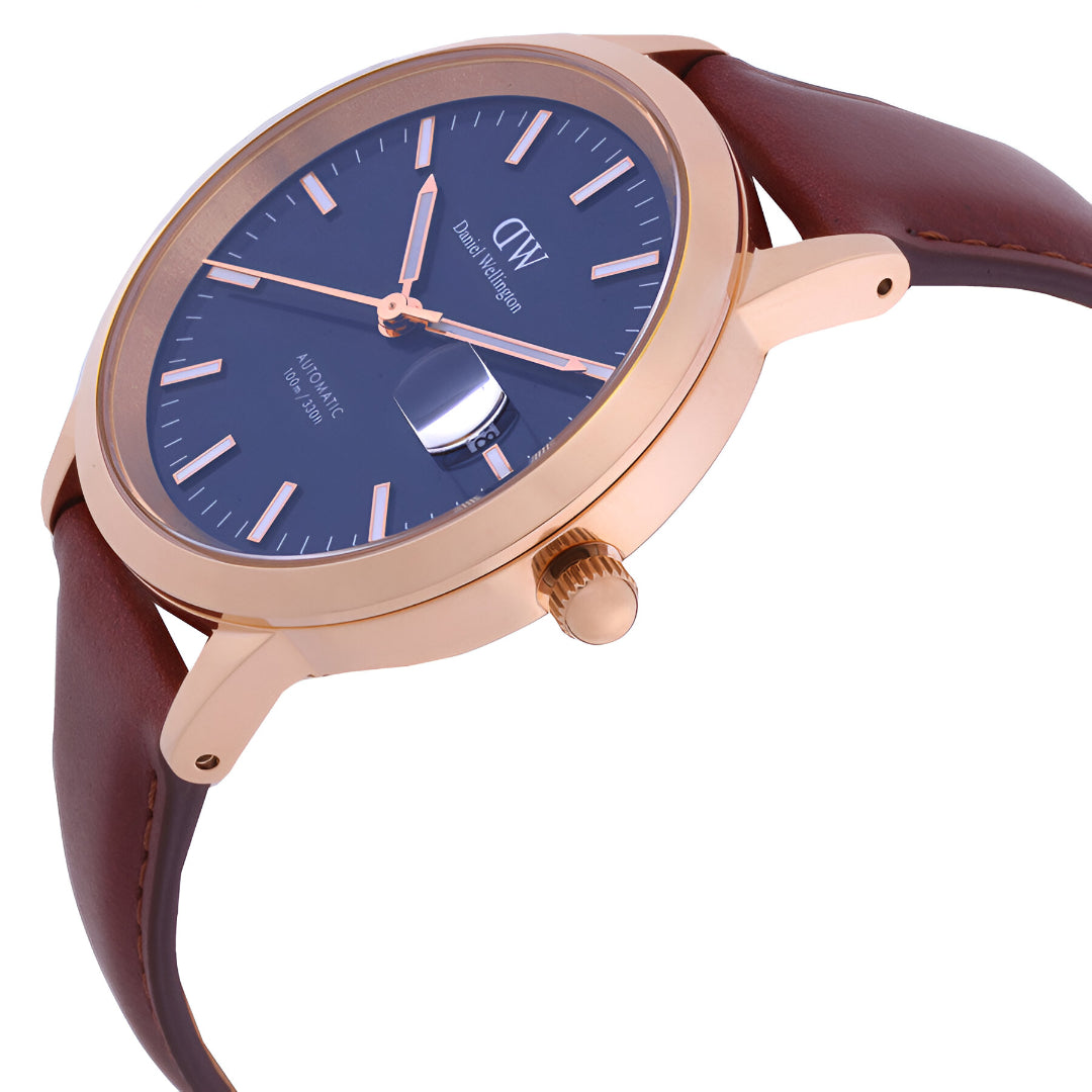 Daniel Wellington  Iconic St Mawes Automatic Blue Dial Watch