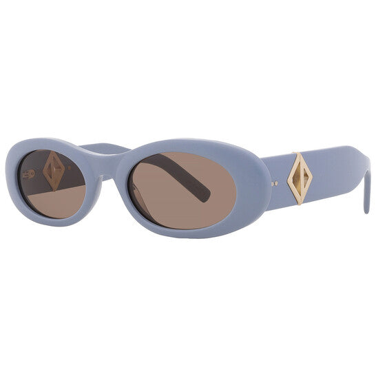 Dior CD DIAMOND R11 Brown Oval Men's Sunglasses