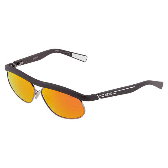Dior DIORIDER S1U Yellow Oval Men's Sunglasses