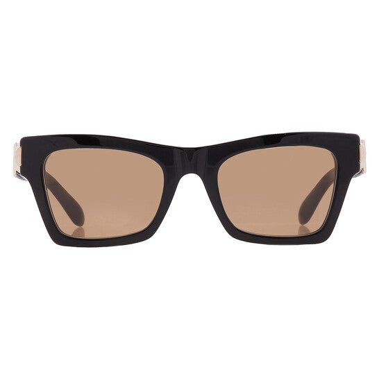 Ferragamo Brown Cat Eye Ladies Sunglasses