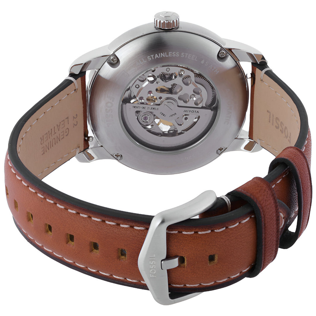 Fossil  Heritage Automatic Blue Dial Men's Watch