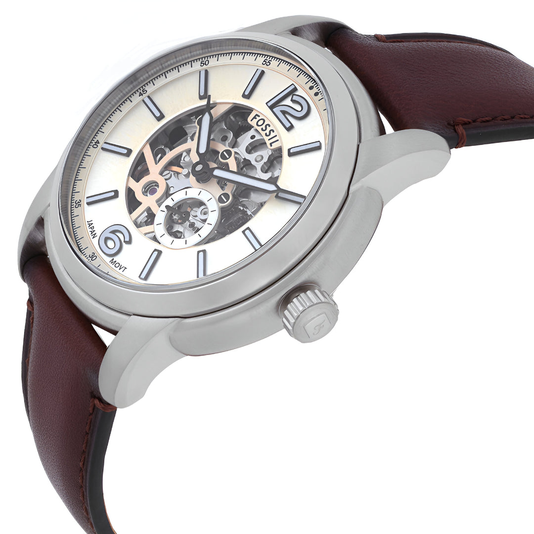 Fossil  Heritage Automatic Cream Dial Men's Watch