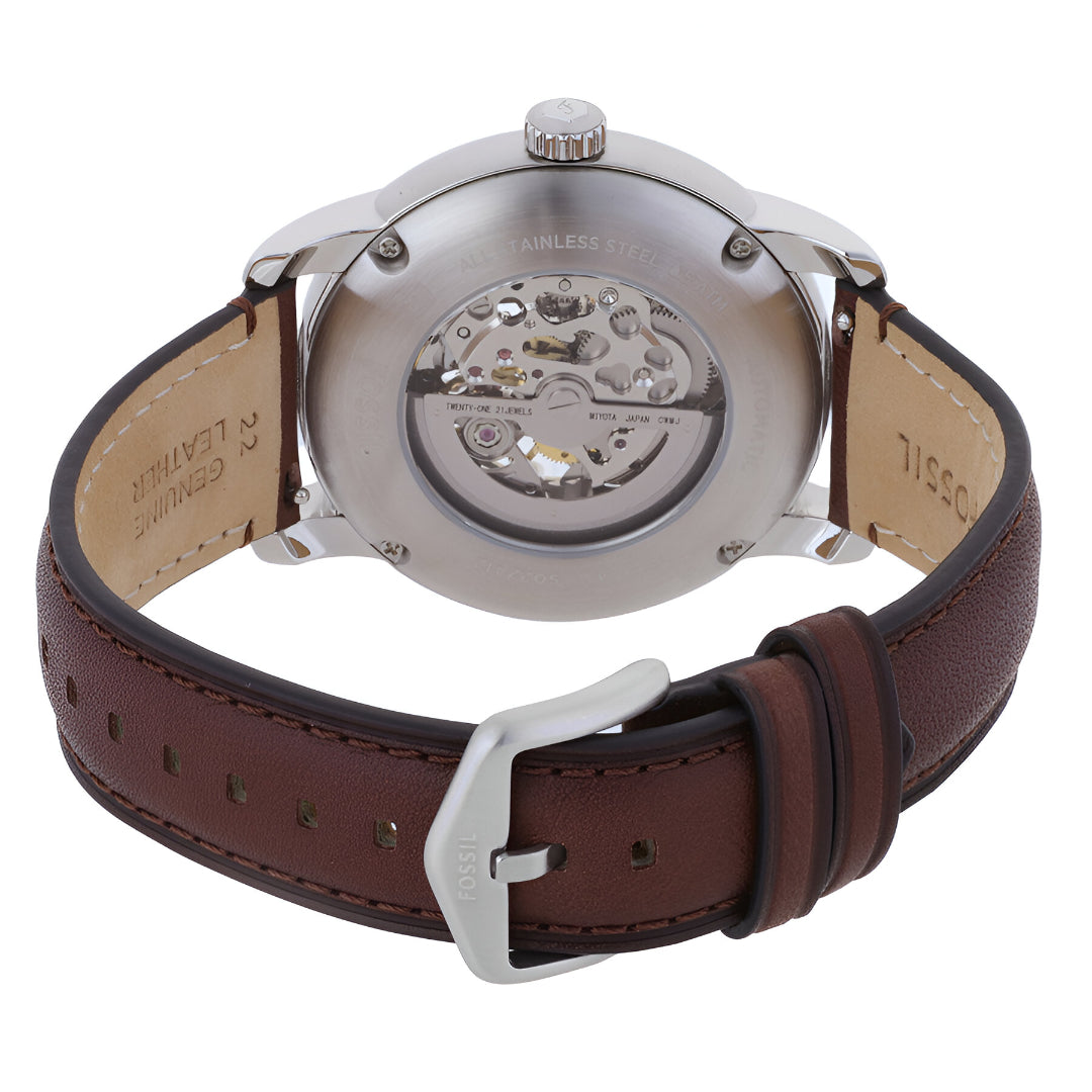 Fossil  Heritage Automatic Cream Dial Men's Watch