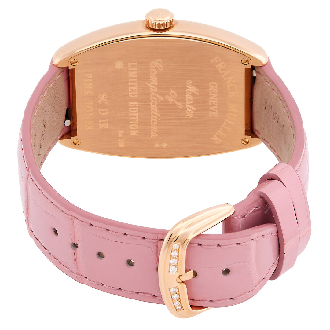 Franck Muller  Cintree Curvex Automatic Diamond White Dial Watch