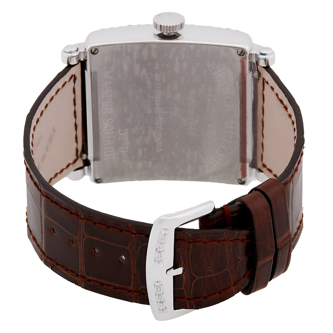 Franck Muller  Master Square Automatic Diamond Black Dial Watch