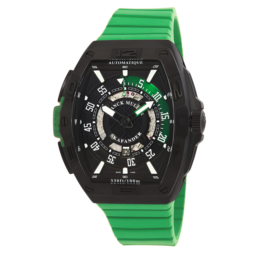 Franck Muller  Skafander Automatic Black Dial Men's Watch