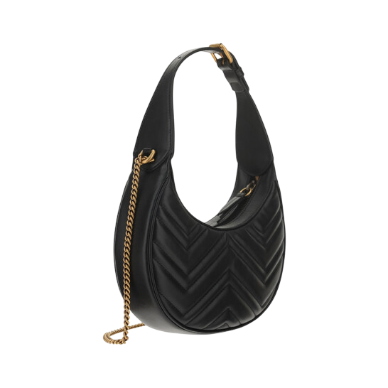 Gucci GG Marmont Mini Shoulder Bag – Black Leather