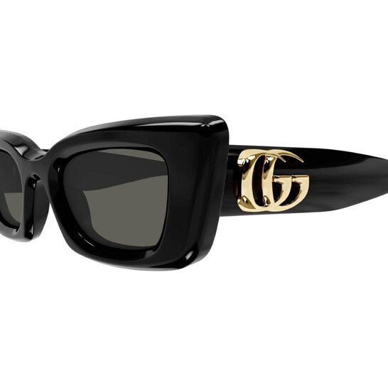 Gucci Grey Cat Eye Ladies Sunglasses