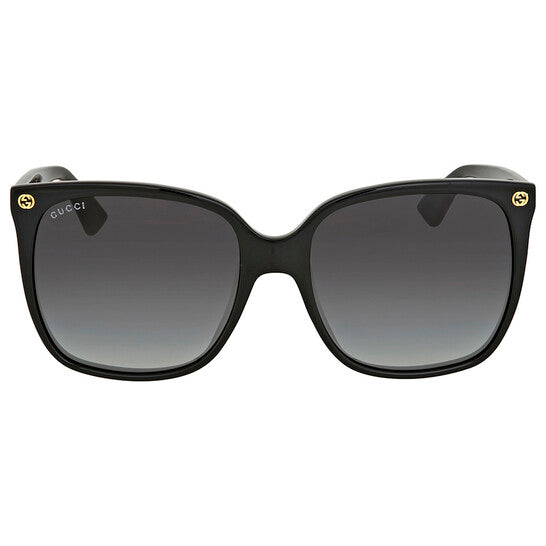 Gucci Grey Gradient Cat Eye Ladies Sunglasses