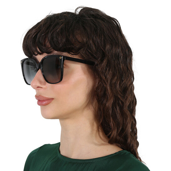 Gucci Grey Gradient Cat Eye Ladies Sunglasses