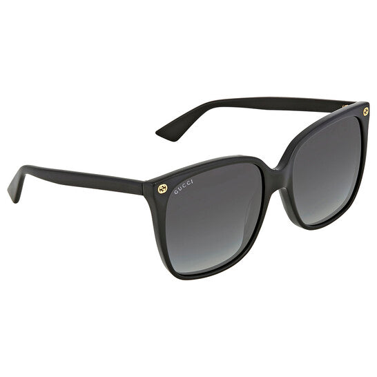 Gucci Grey Gradient Cat Eye Ladies Sunglasses